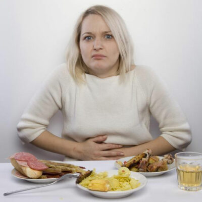 Indigestion and abdominal pain