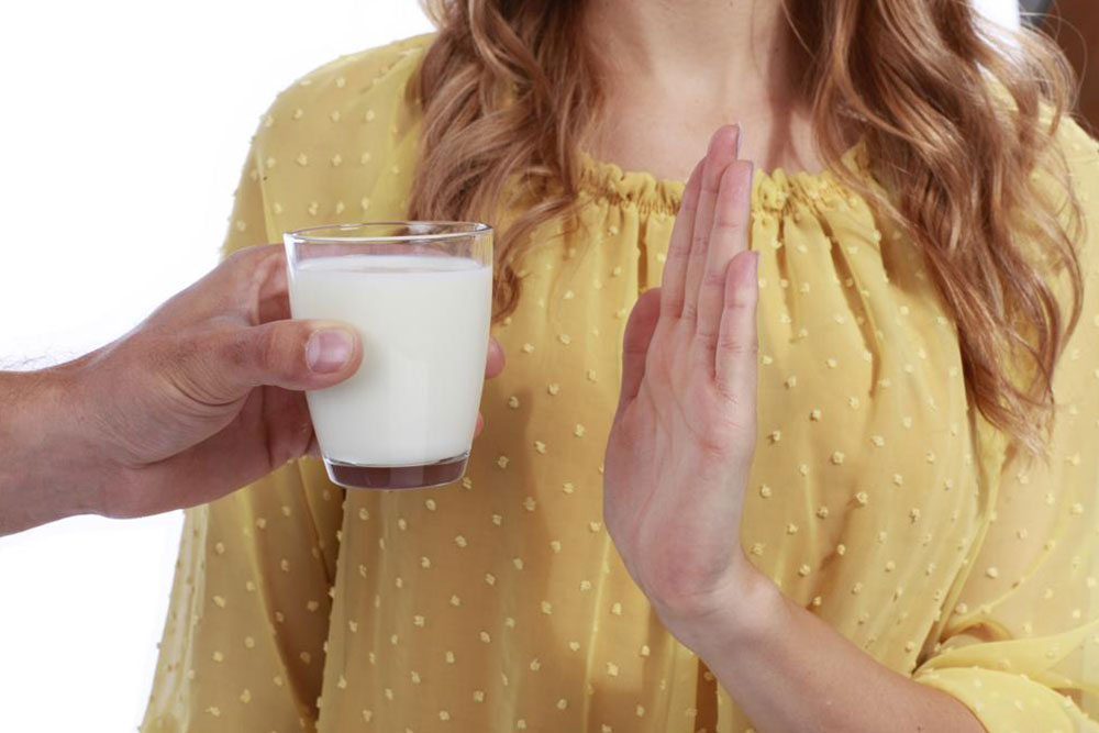 Ingredients used in recipes for the lactose intolerant